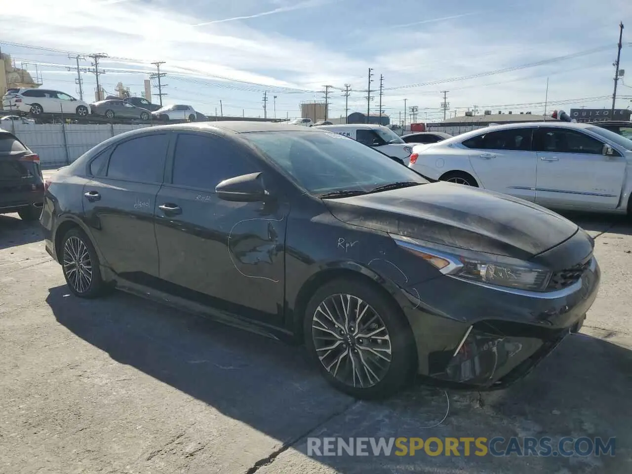 4 Фотография поврежденного автомобиля 3KPF54AD4PE573599 KIA FORTE 2023