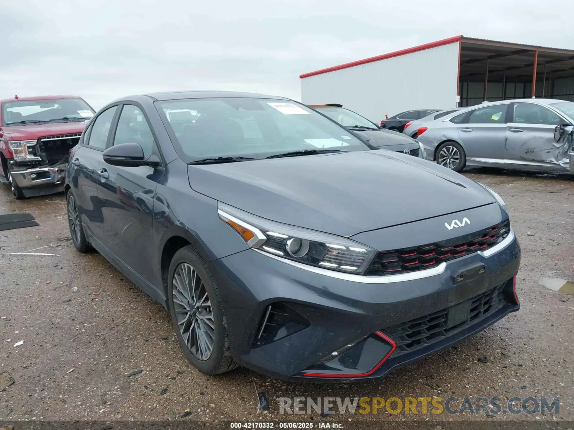 1 Photograph of a damaged car 3KPF54AD4PE602650 KIA FORTE 2023