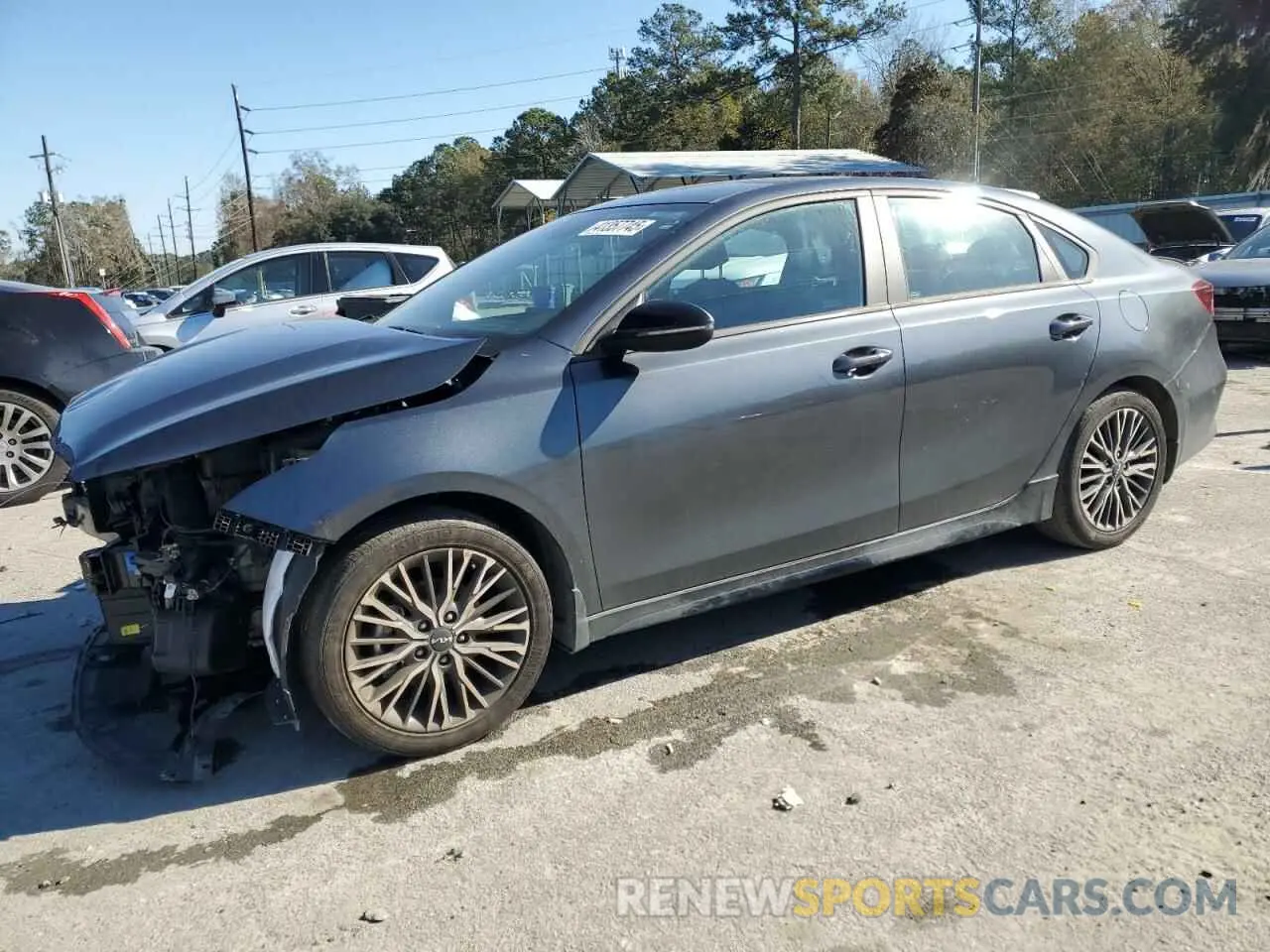 1 Photograph of a damaged car 3KPF54AD5PE547139 KIA FORTE 2023