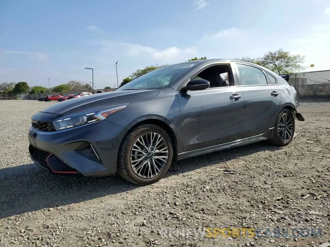 1 Photograph of a damaged car 3KPF54AD5PE596521 KIA FORTE 2023