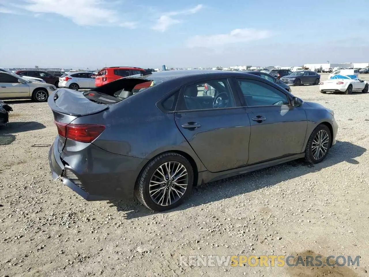3 Photograph of a damaged car 3KPF54AD5PE596521 KIA FORTE 2023