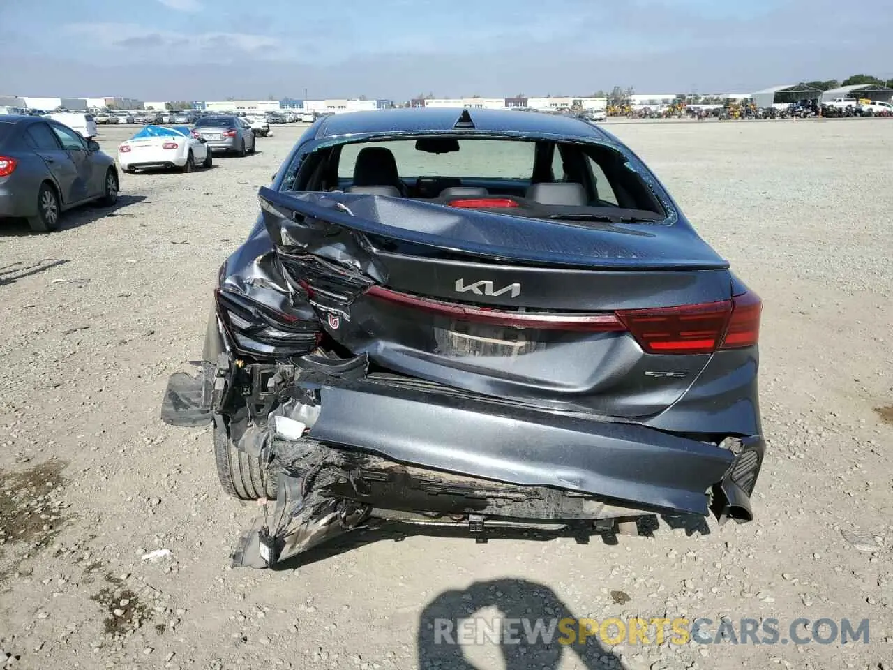 6 Photograph of a damaged car 3KPF54AD5PE596521 KIA FORTE 2023