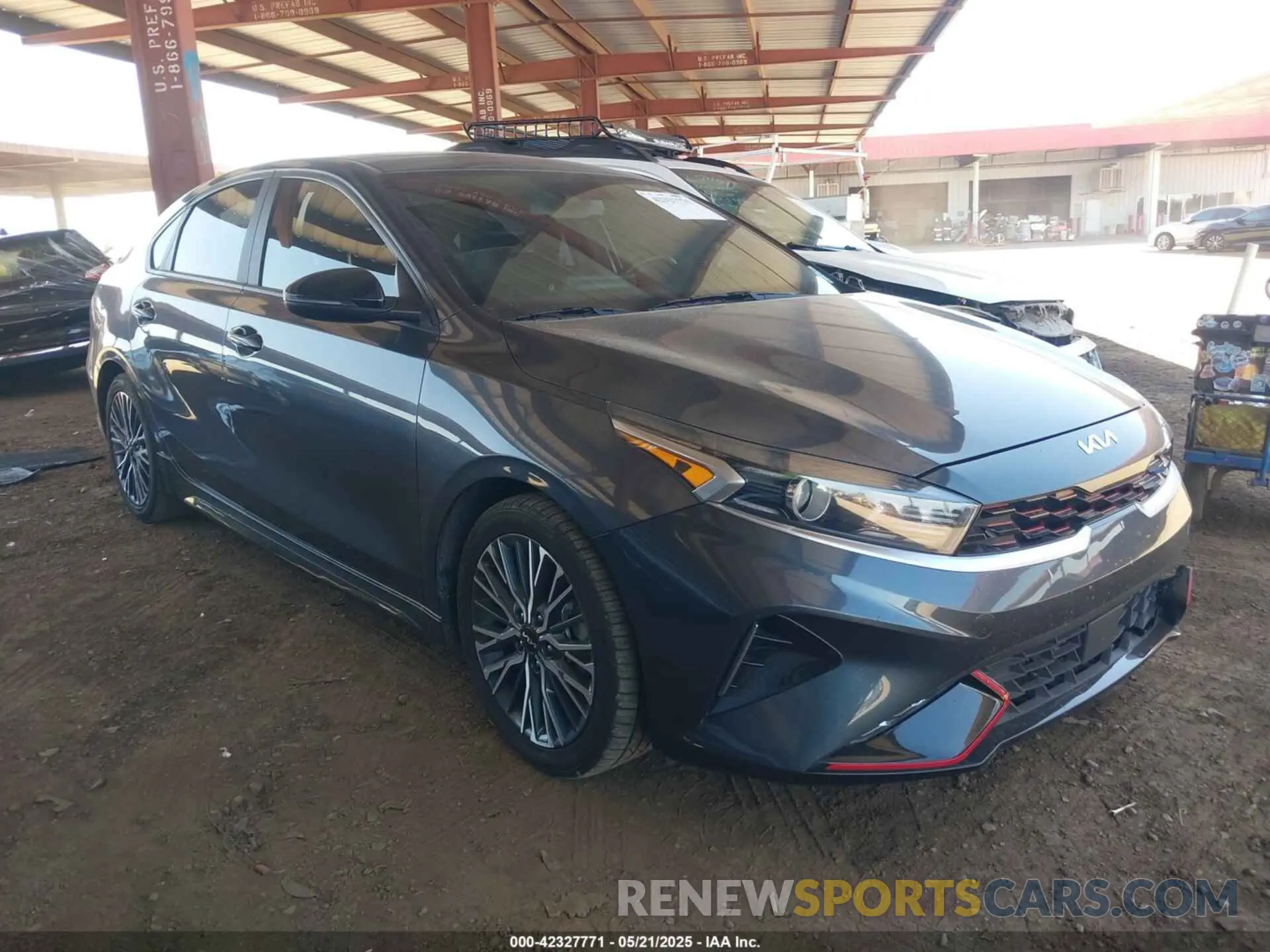 1 Photograph of a damaged car 3KPF54AD5PE606738 KIA FORTE 2023
