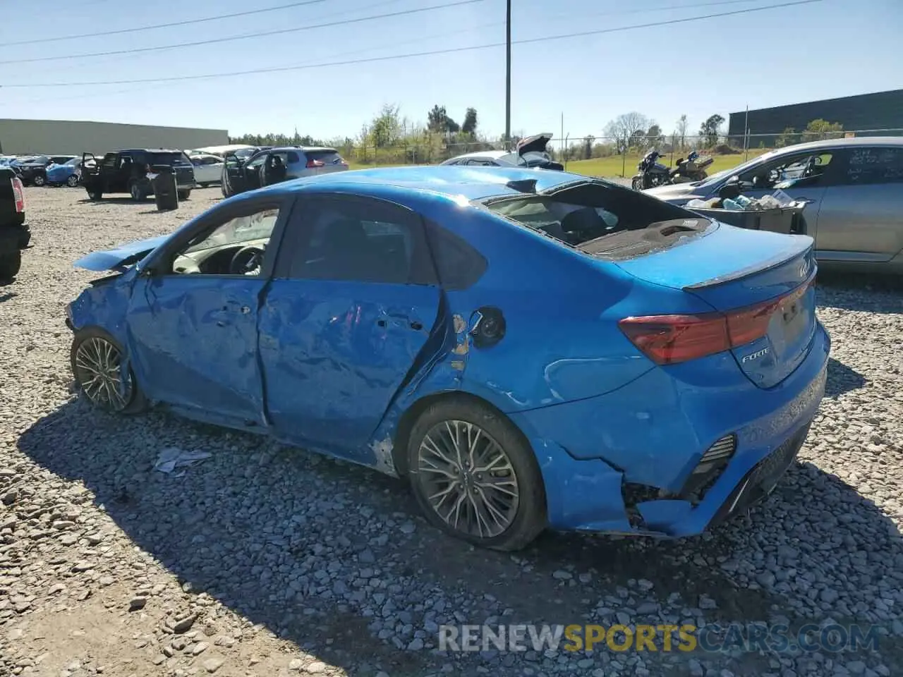 2 Photograph of a damaged car 3KPF54AD5PE664042 KIA FORTE 2023