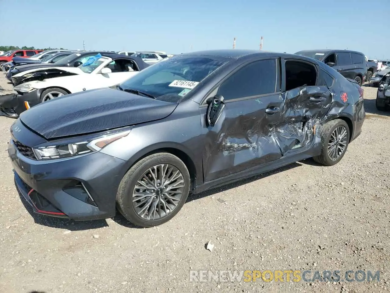 1 Photograph of a damaged car 3KPF54AD5PE676434 KIA FORTE 2023
