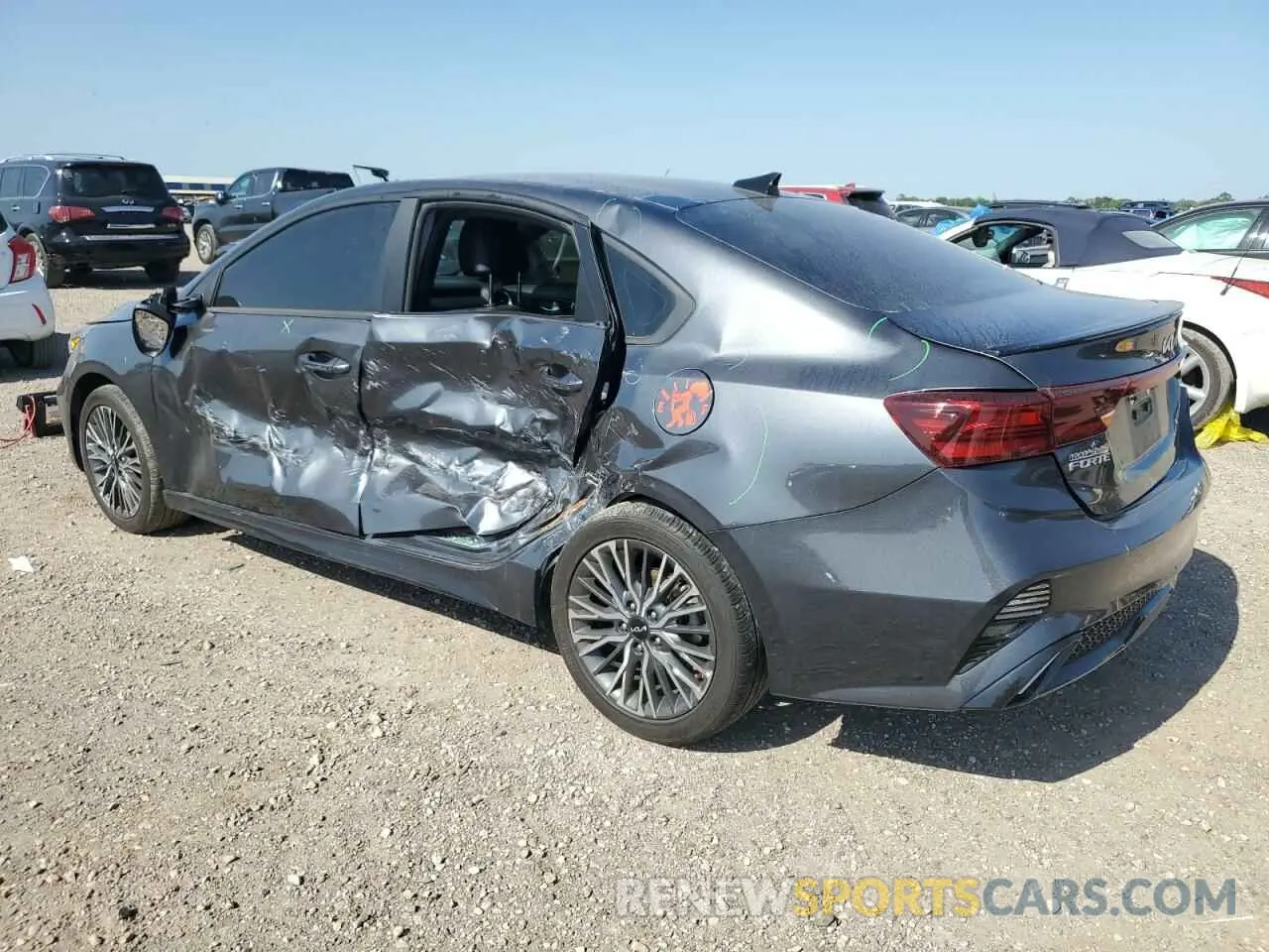 2 Photograph of a damaged car 3KPF54AD5PE676434 KIA FORTE 2023