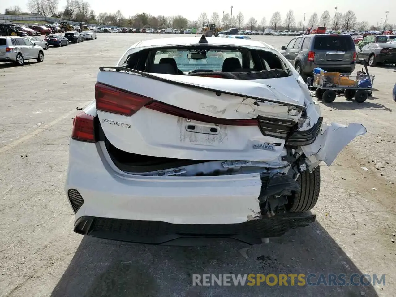 6 Photograph of a damaged car 3KPF54AD6PE521214 KIA FORTE 2023
