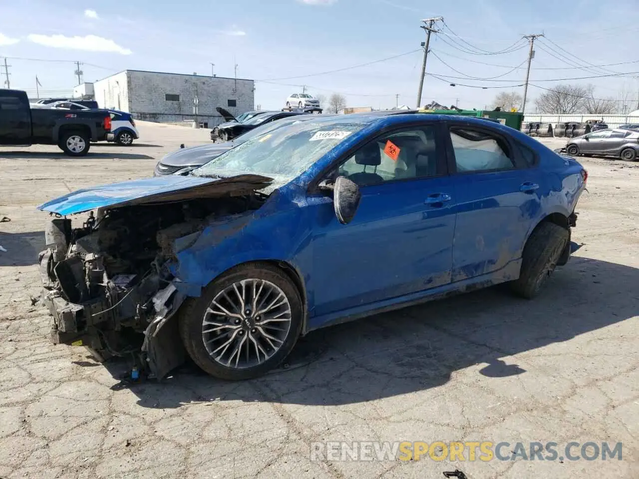 1 Фотография поврежденного автомобиля 3KPF54AD6PE552981 KIA FORTE 2023