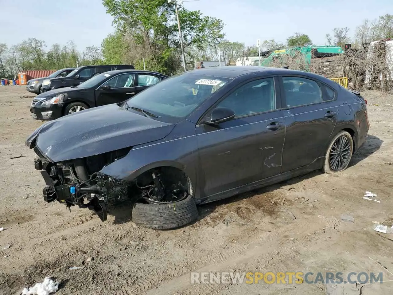 1 Photograph of a damaged car 3KPF54AD6PE589755 KIA FORTE 2023