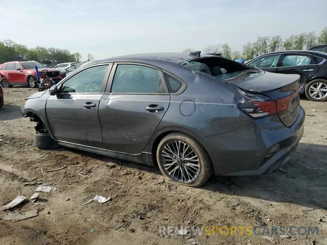 2 Photograph of a damaged car 3KPF54AD6PE589755 KIA FORTE 2023