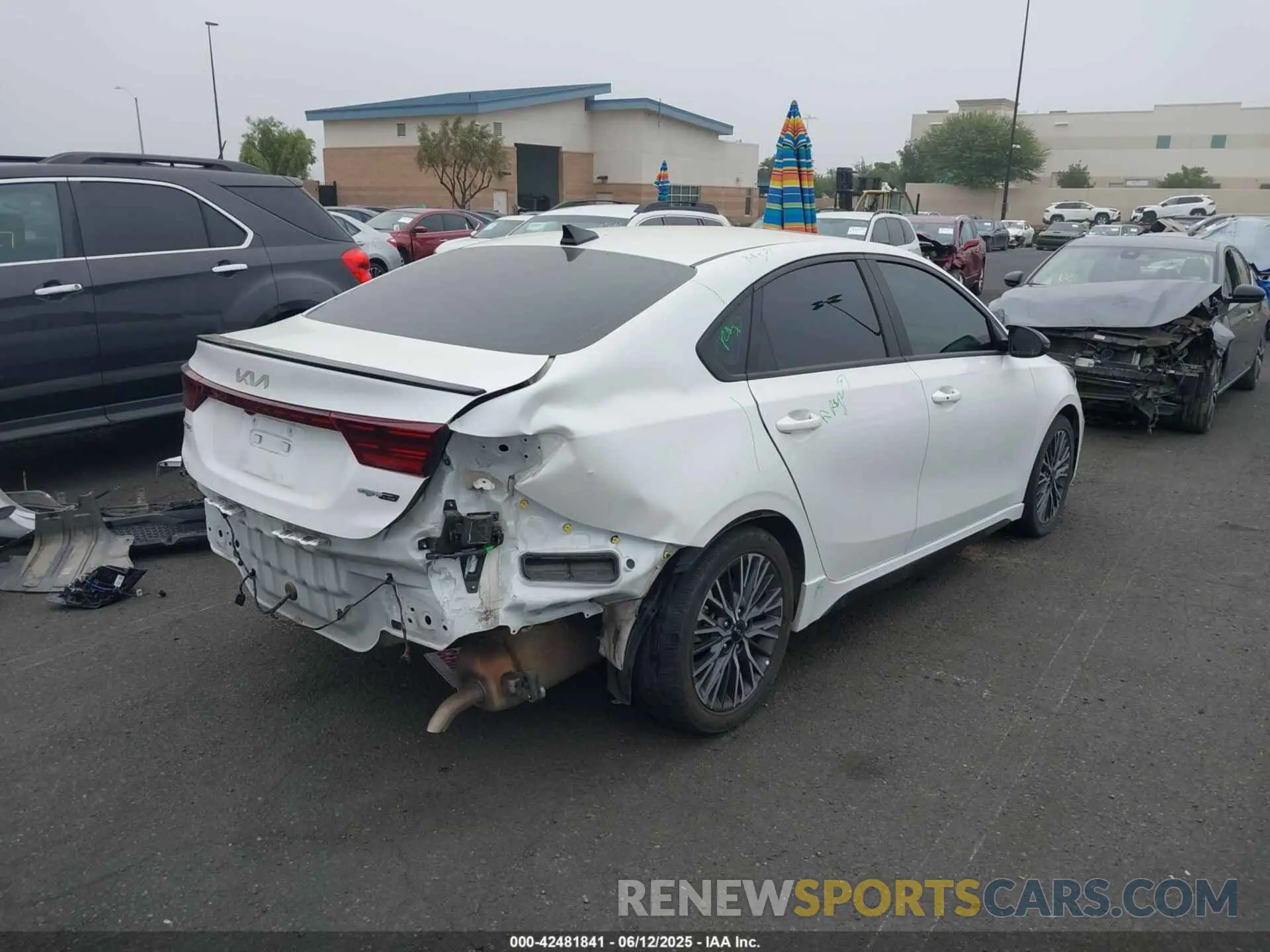 4 Photograph of a damaged car 3KPF54AD6PE634225 KIA FORTE 2023