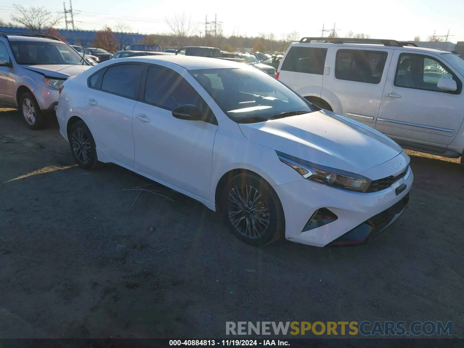 1 Photograph of a damaged car 3KPF54AD6PE673431 KIA FORTE 2023