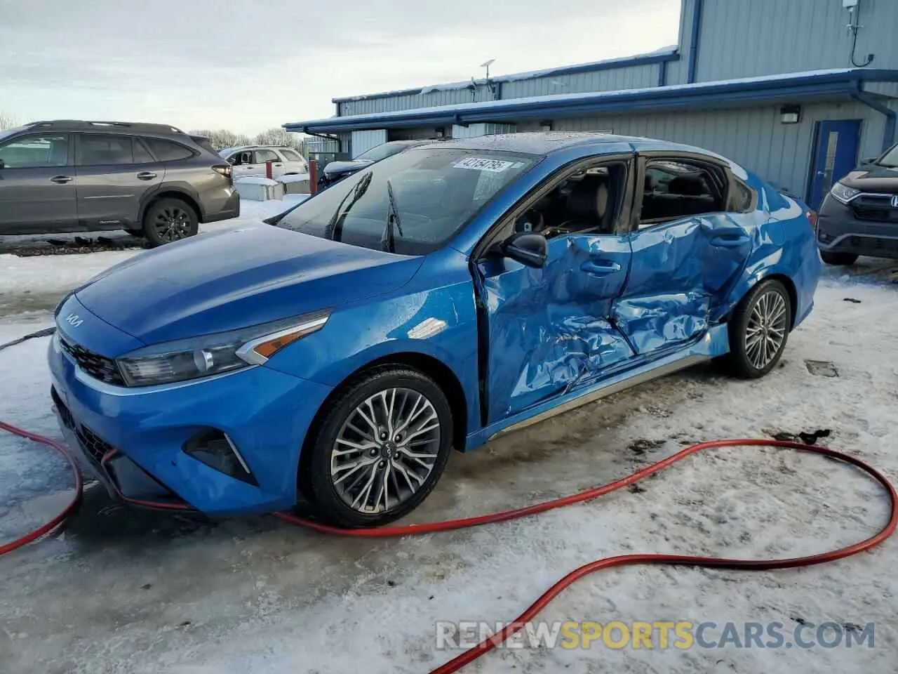 1 Photograph of a damaged car 3KPF54AD7PE525045 KIA FORTE 2023