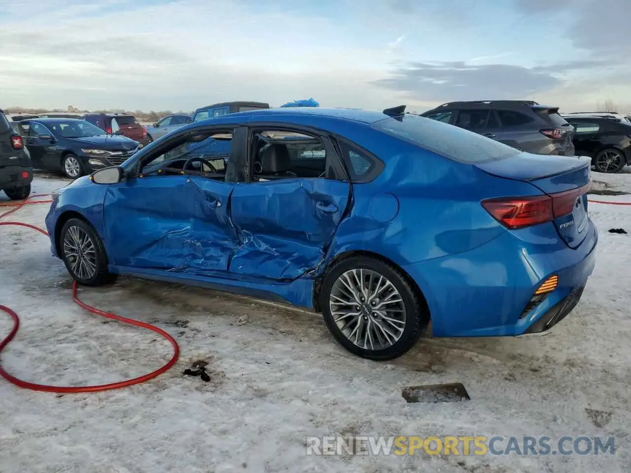2 Photograph of a damaged car 3KPF54AD7PE525045 KIA FORTE 2023