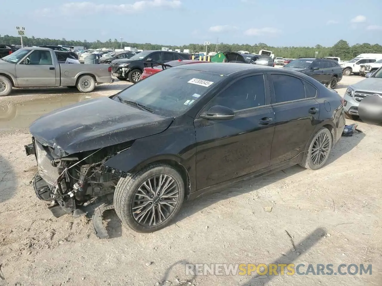 1 Photograph of a damaged car 3KPF54AD7PE537471 KIA FORTE 2023
