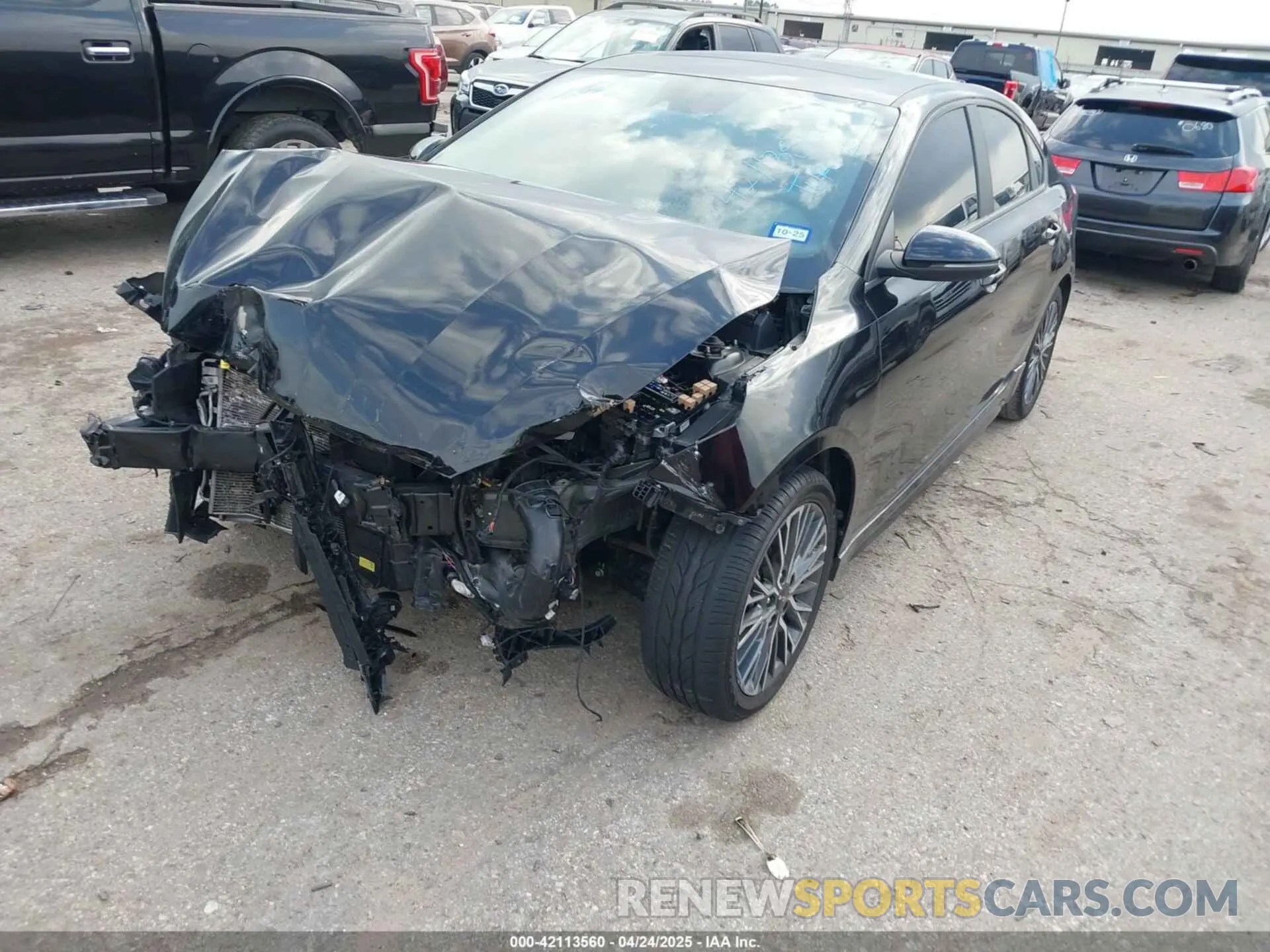 2 Photograph of a damaged car 3KPF54AD8PE542078 KIA FORTE 2023