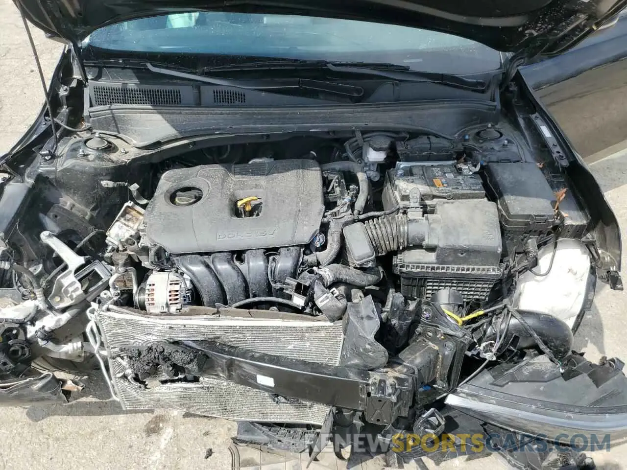11 Фотография поврежденного автомобиля 3KPF54AD8PE648353 KIA FORTE 2023