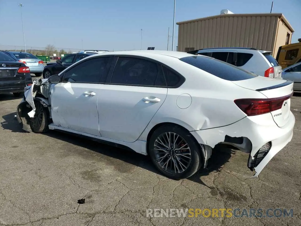 2 Photograph of a damaged car 3KPF54AD9PE533051 KIA FORTE 2023