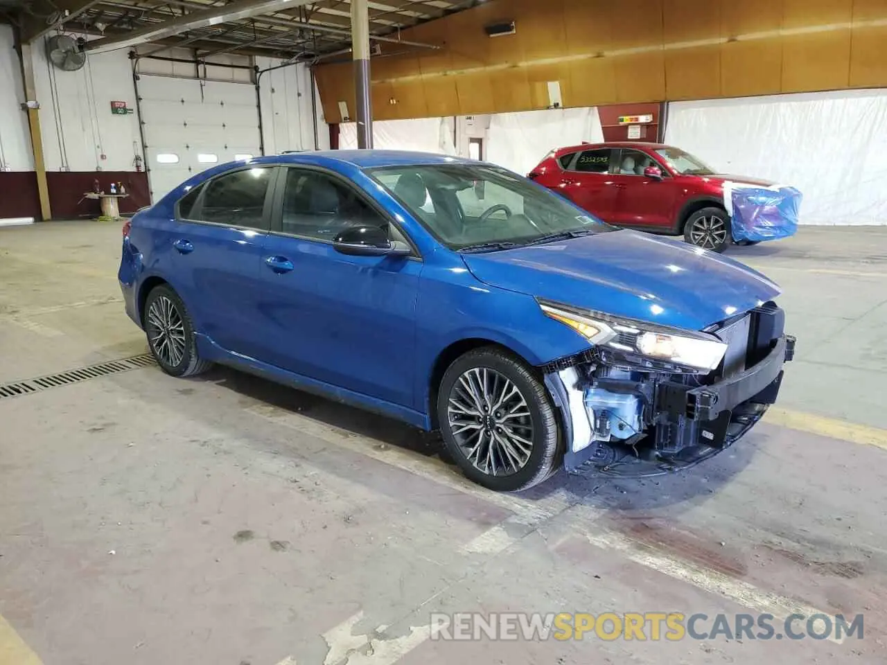 4 Photograph of a damaged car 3KPF54AD9PE549931 KIA FORTE 2023