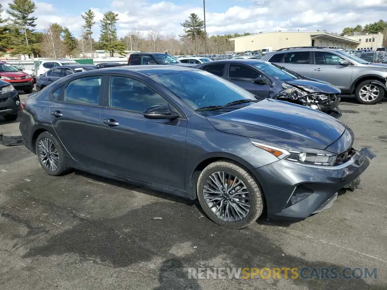 4 Photograph of a damaged car 3KPF54AD9PE577003 KIA FORTE 2023