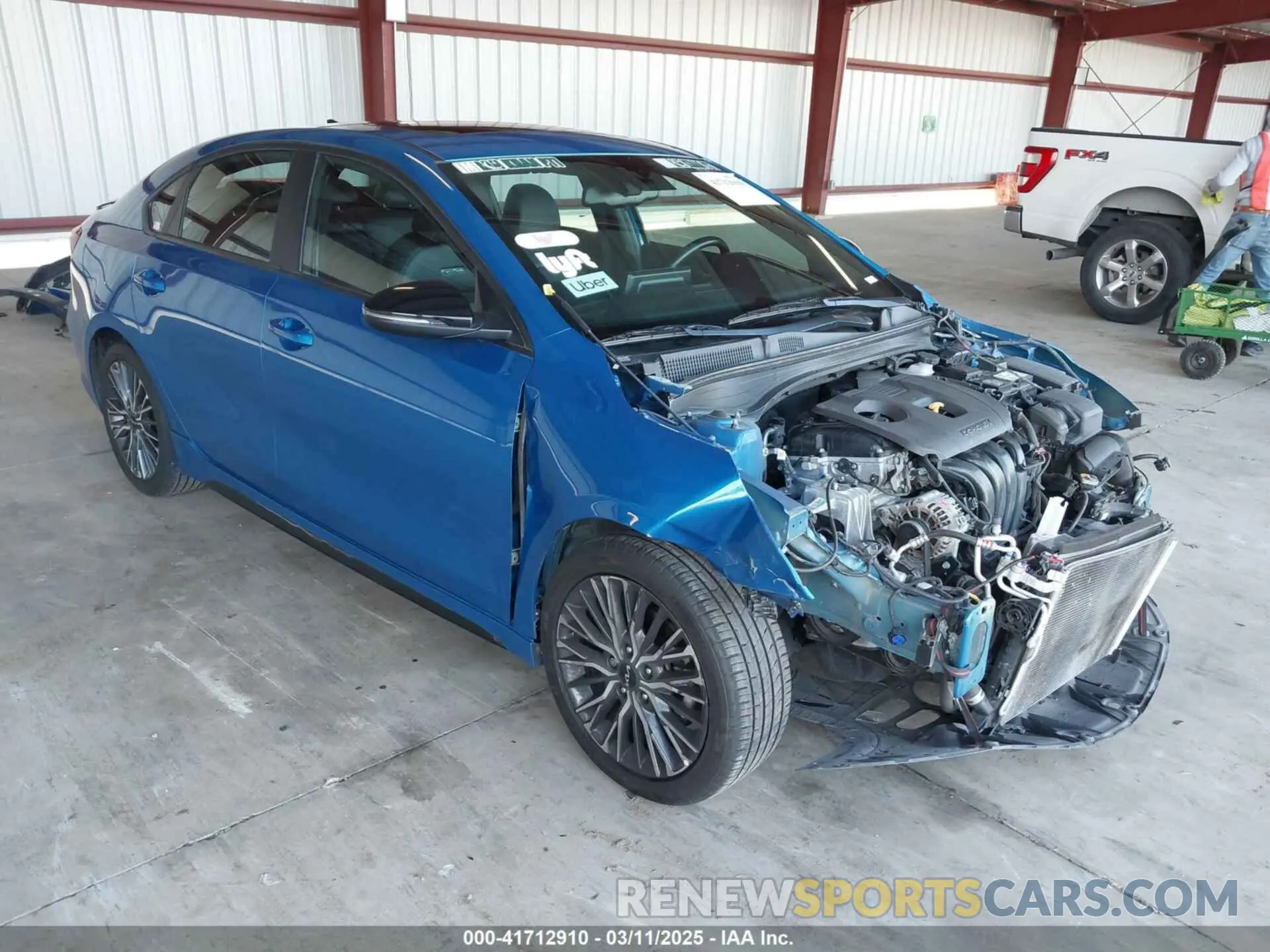 1 Photograph of a damaged car 3KPF54AD9PE603731 KIA FORTE 2023