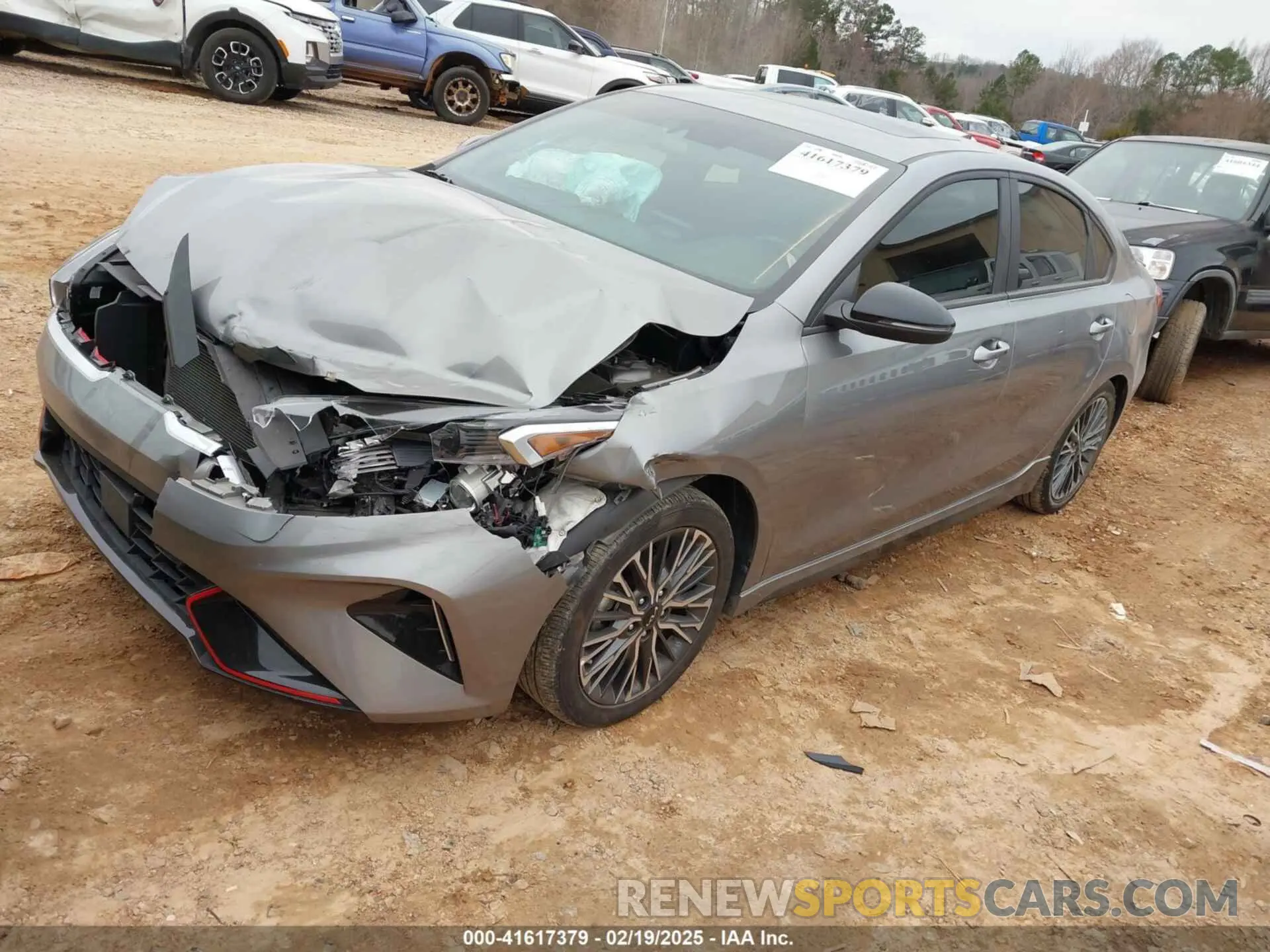2 Photograph of a damaged car 3KPF54AD9PE639645 KIA FORTE 2023