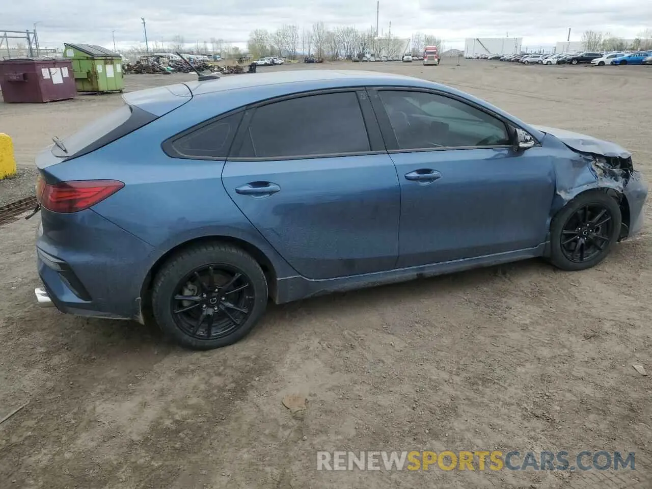 3 Photograph of a damaged car KNAF45A72P5160348 KIA FORTE 2023