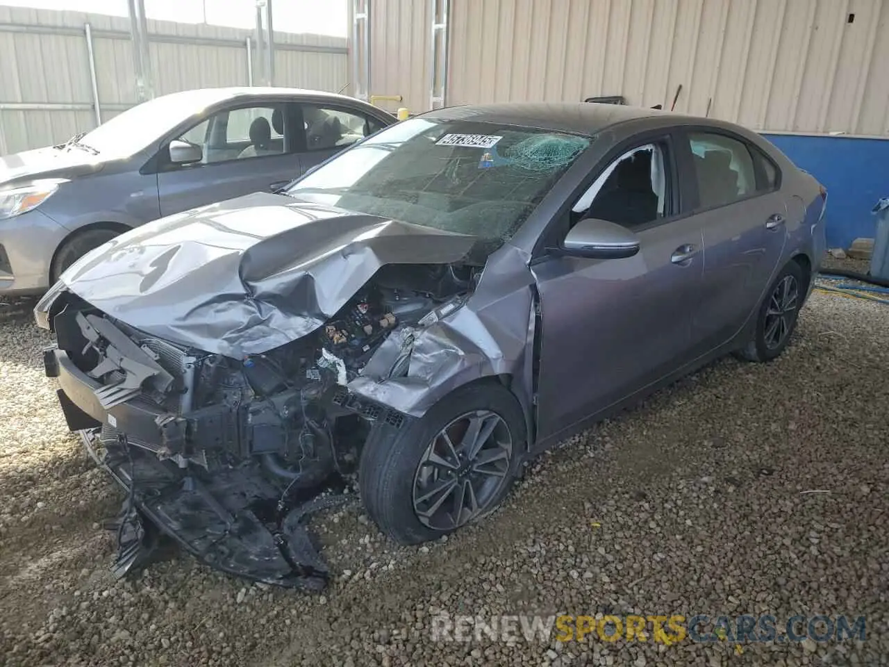 1 Photograph of a damaged car 3KPF24AD0RE730993 KIA FORTE 2024