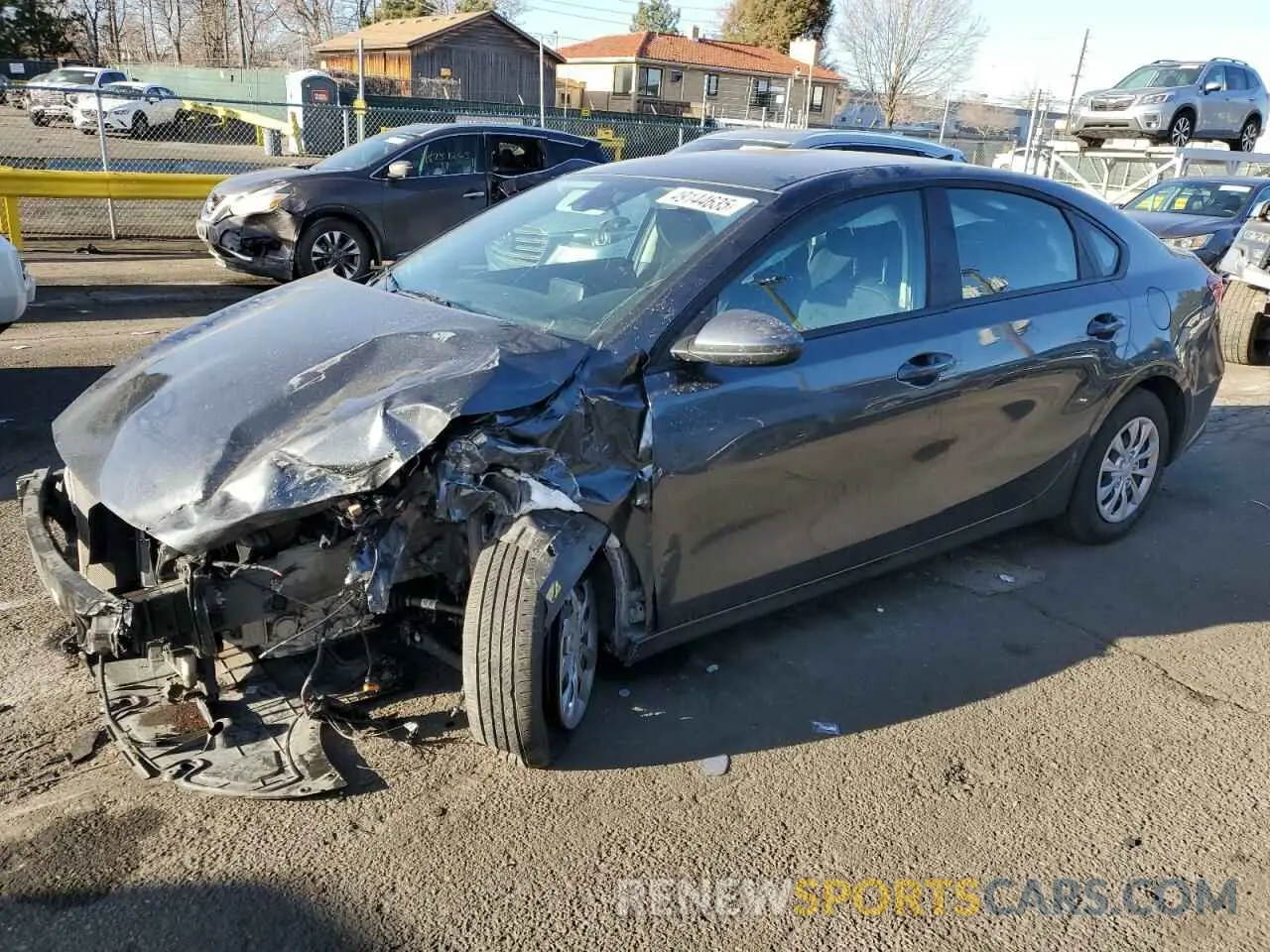 1 Photograph of a damaged car 3KPF24AD0RE769227 KIA FORTE 2024