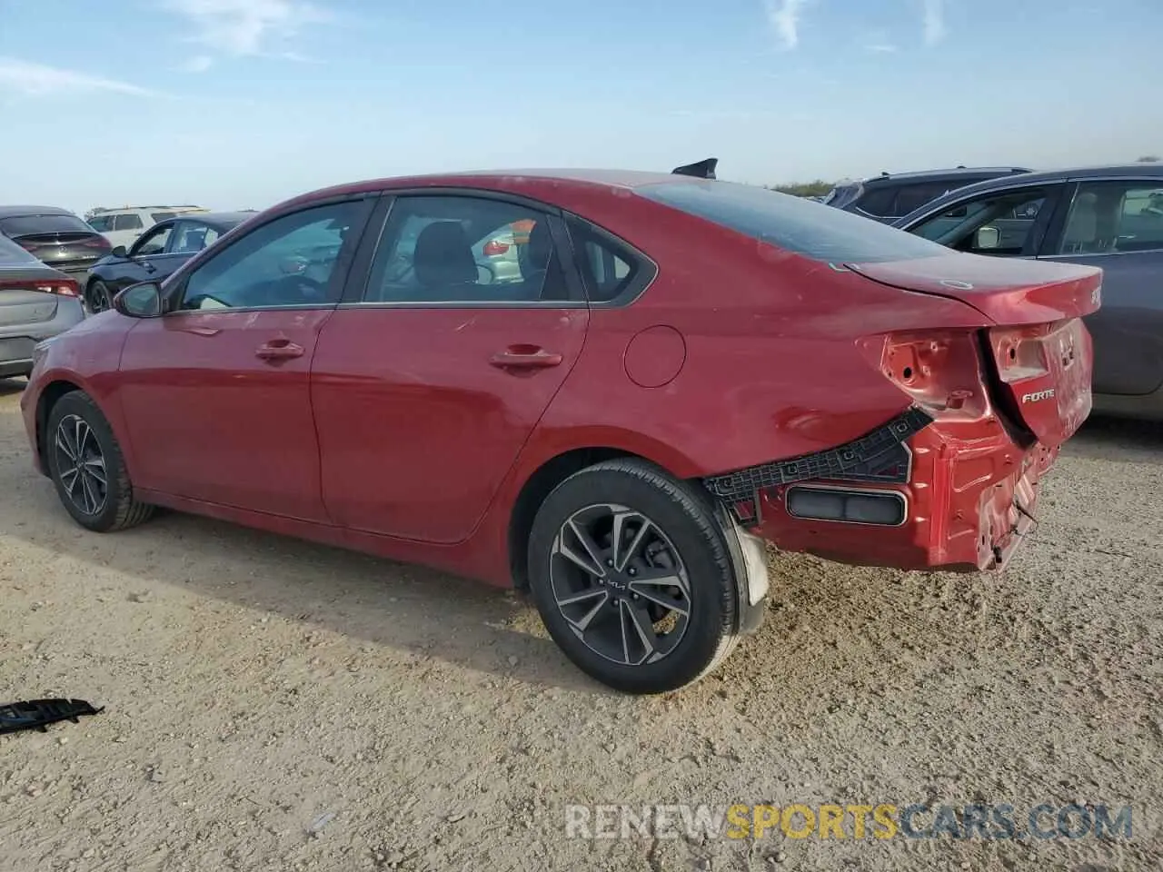 2 Photograph of a damaged car 3KPF24AD0RE792989 KIA FORTE 2024