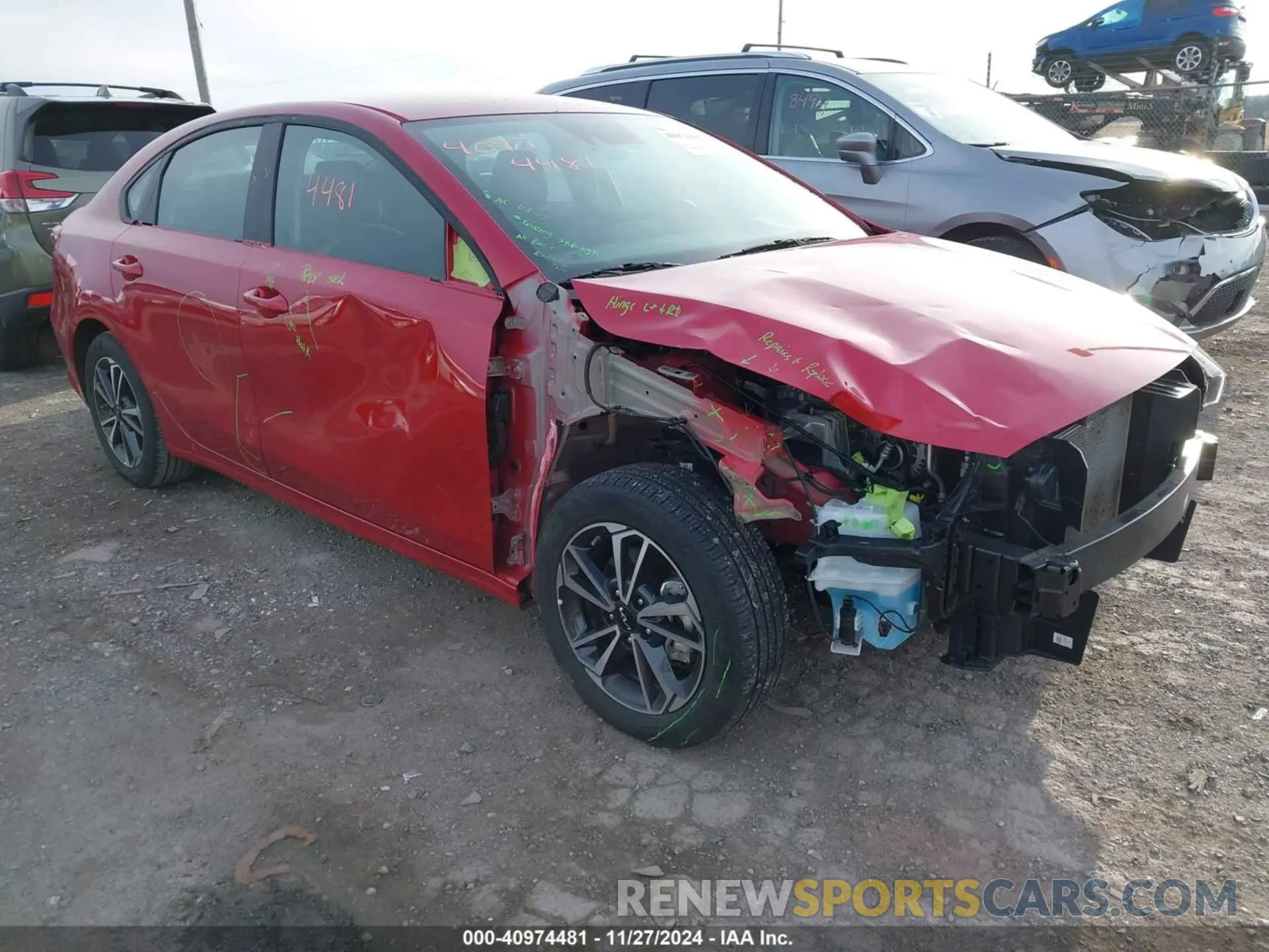 1 Фотография поврежденного автомобиля 3KPF24AD1RE722739 KIA FORTE 2024
