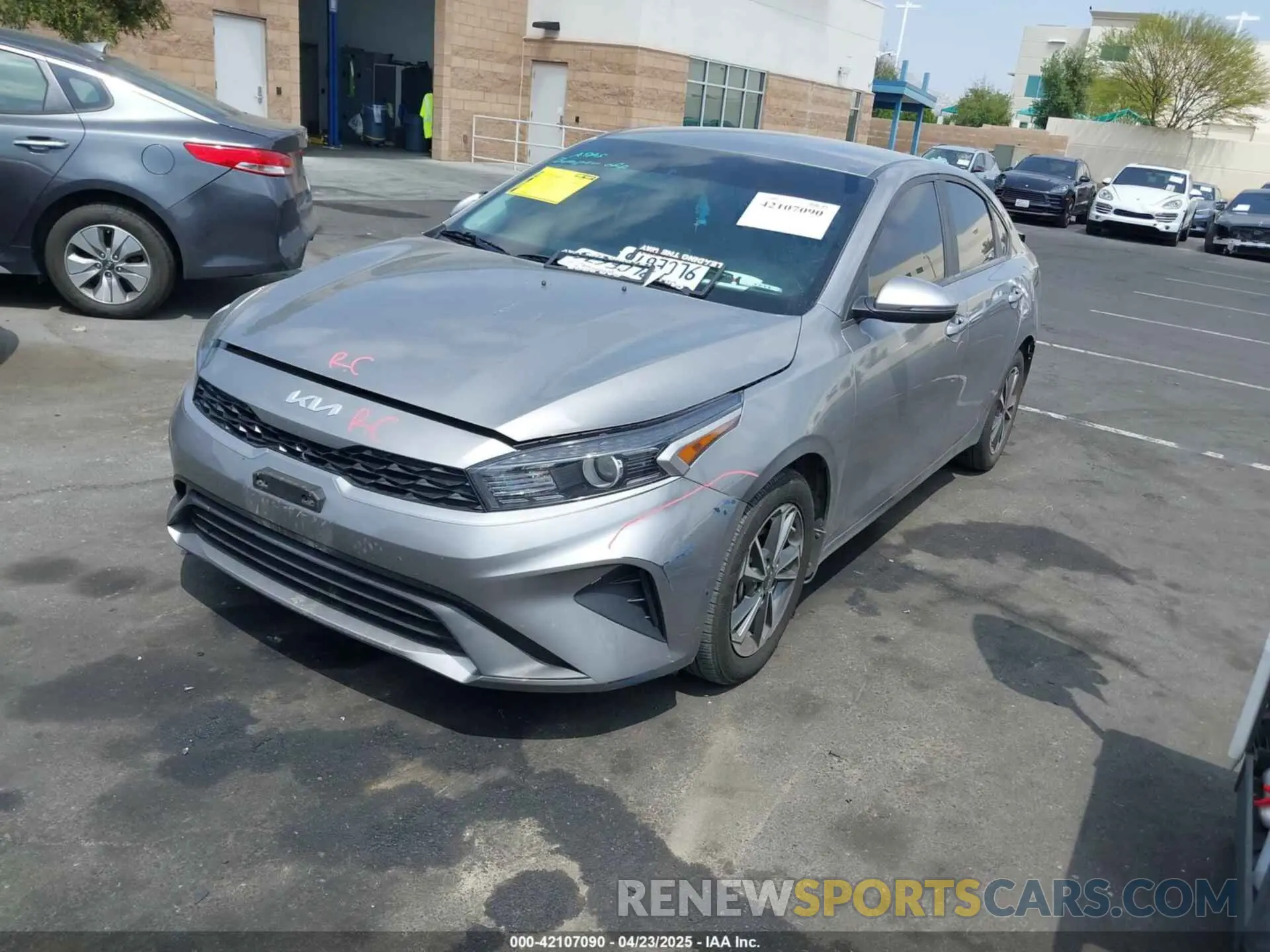 2 Photograph of a damaged car 3KPF24AD1RE748029 KIA FORTE 2024