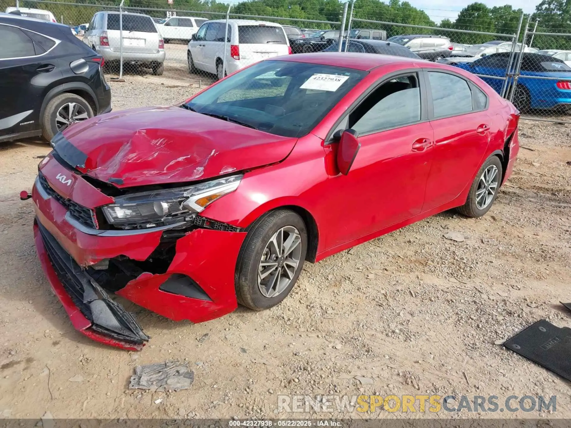 2 Photograph of a damaged car 3KPF24AD1RE805233 KIA FORTE 2024