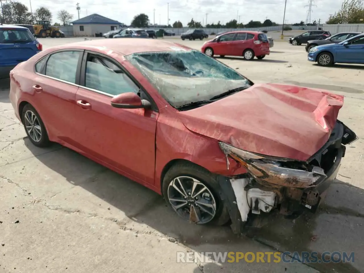 4 Photograph of a damaged car 3KPF24AD2RE794355 KIA FORTE 2024