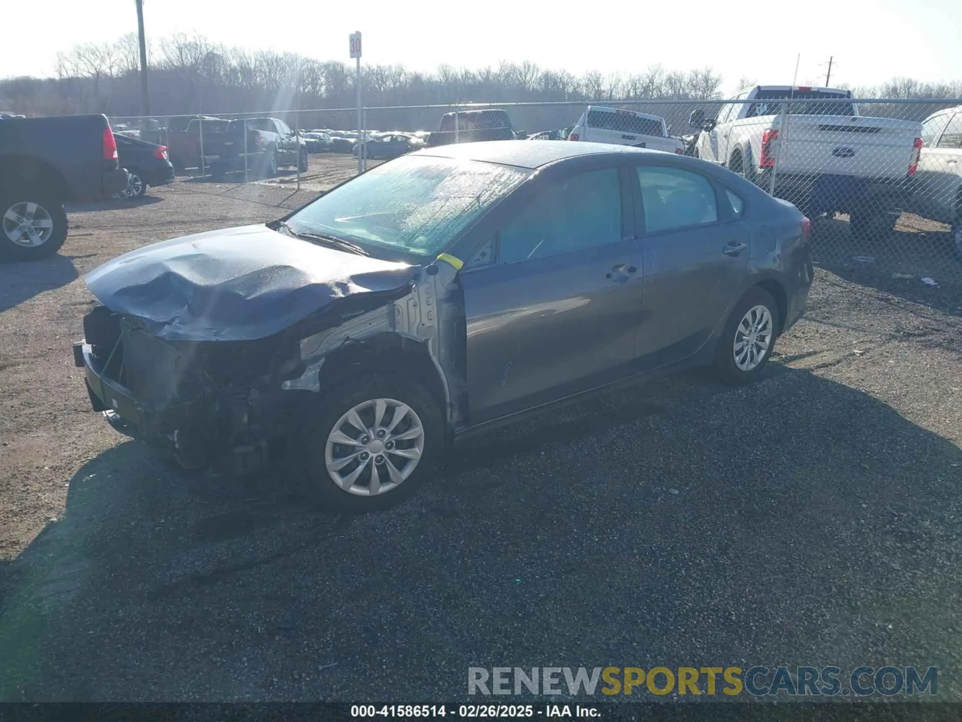 2 Photograph of a damaged car 3KPF24AD5RE687834 KIA FORTE 2024