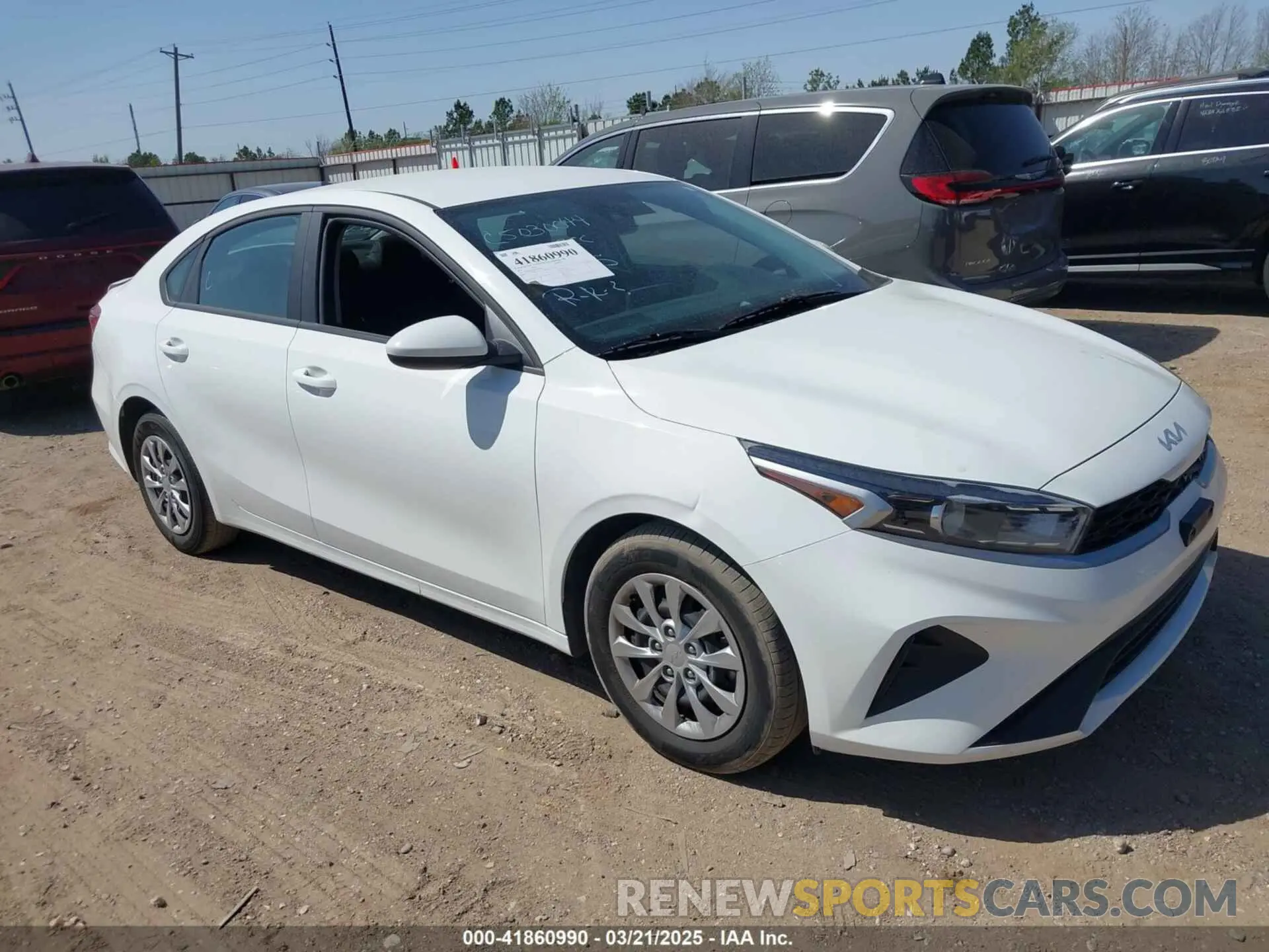 1 Photograph of a damaged car 3KPF24AD6RE706309 KIA FORTE 2024