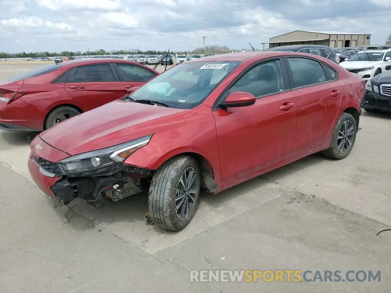 1 Photograph of a damaged car 3KPF24AD6RE741187 KIA FORTE 2024