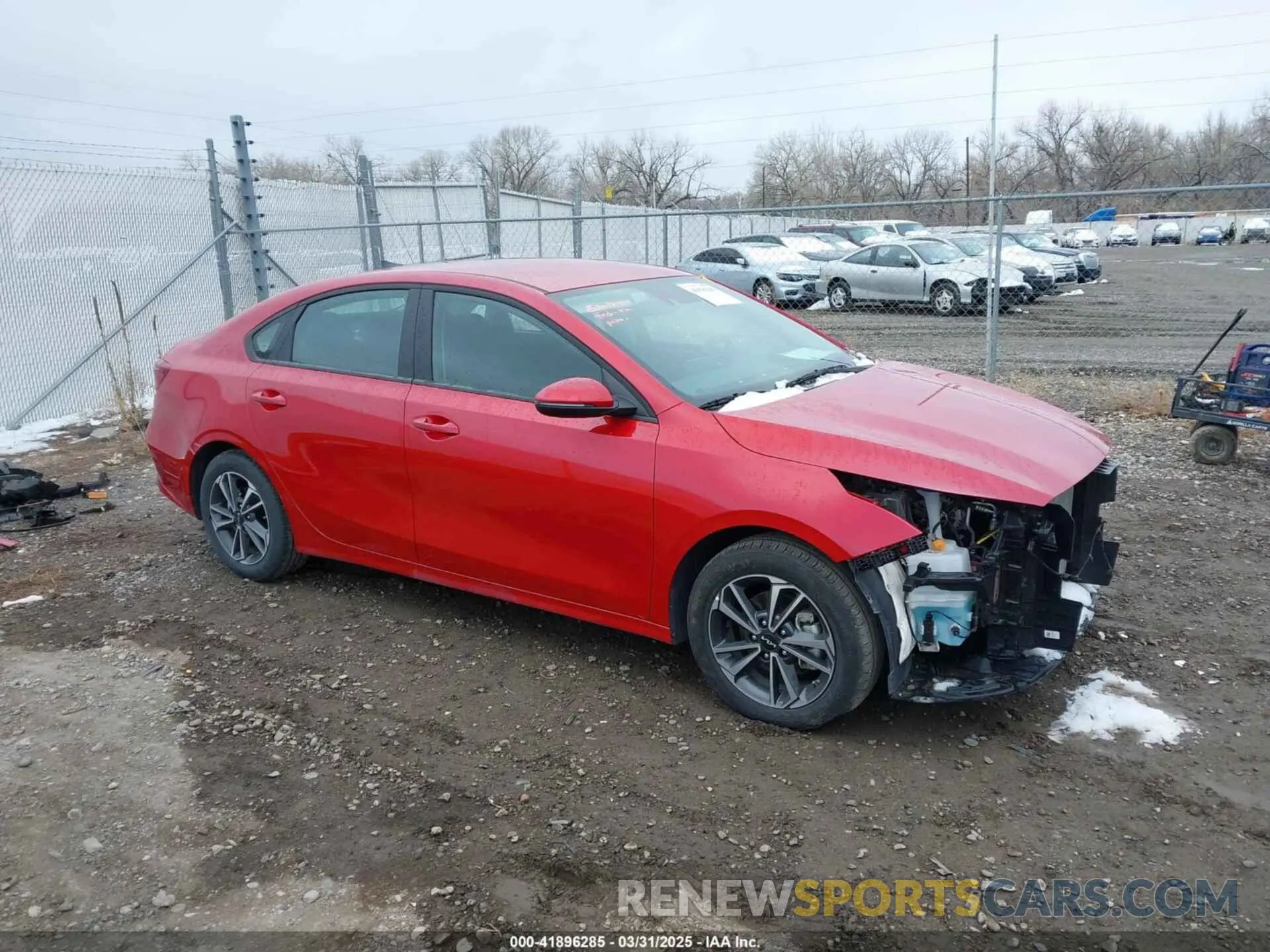 1 Photograph of a damaged car 3KPF24AD6RE805602 KIA FORTE 2024