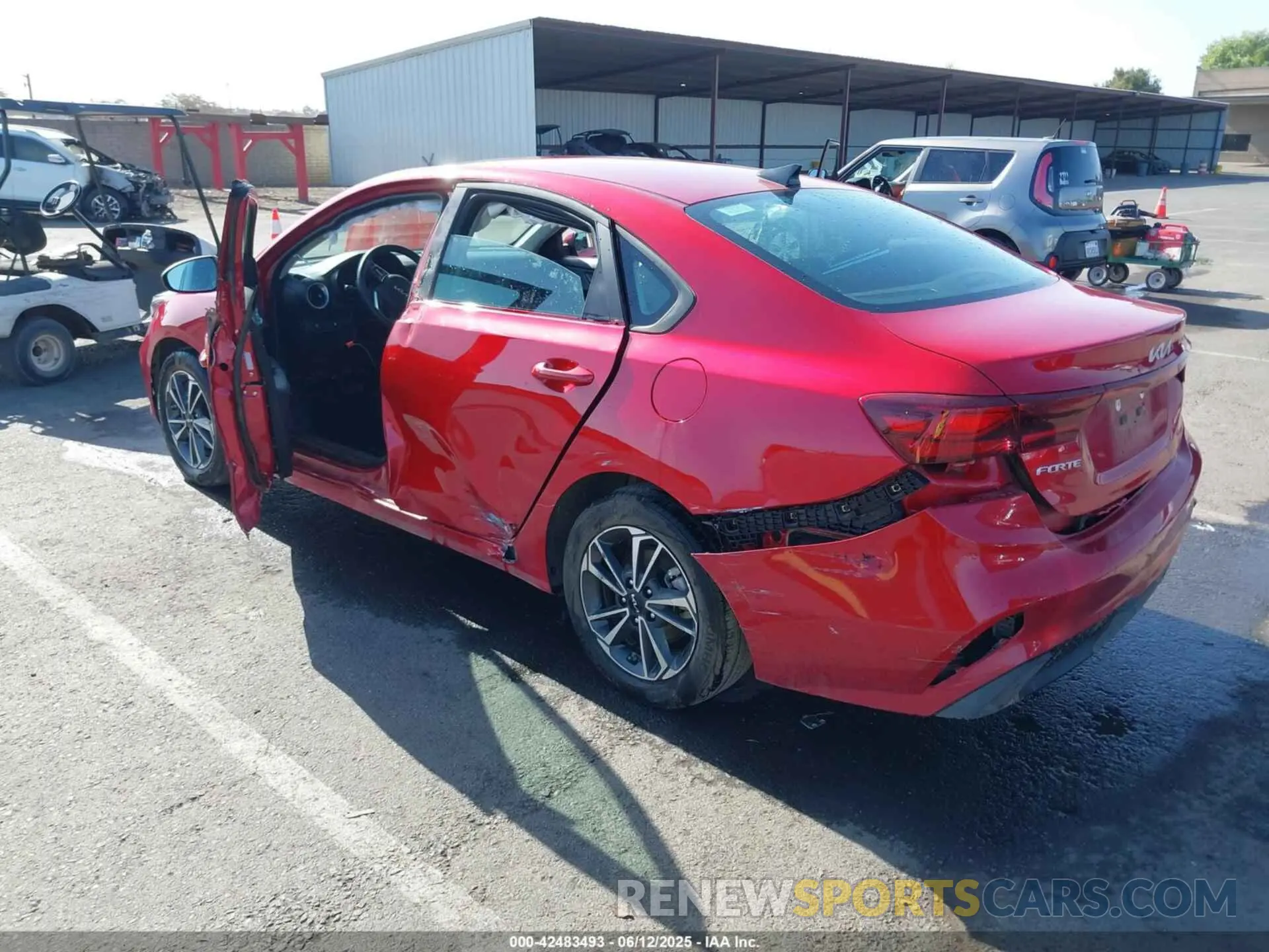 3 Photograph of a damaged car 3KPF24AD6RE835781 KIA FORTE 2024