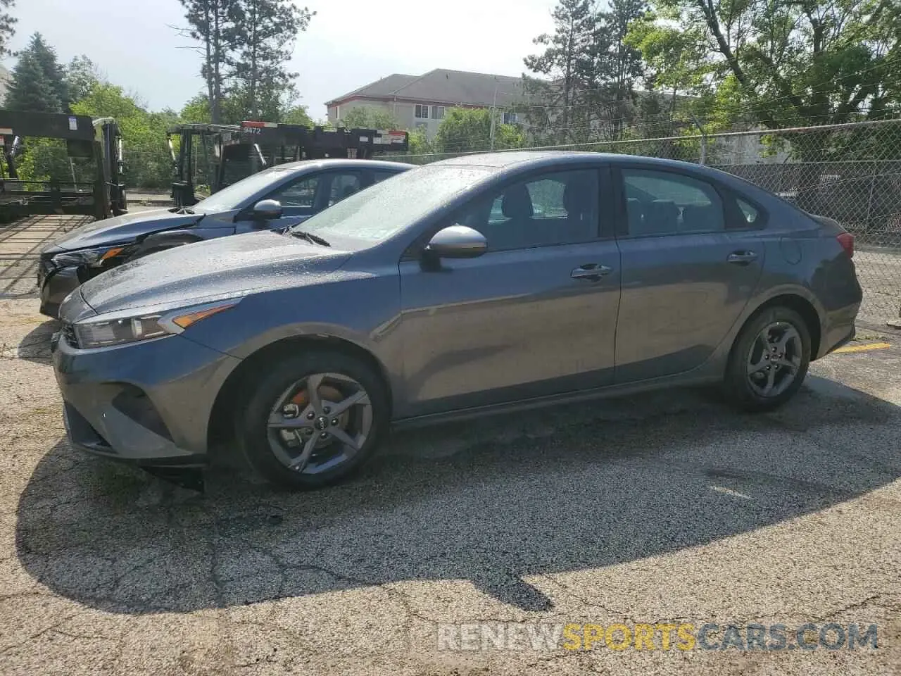 1 Photograph of a damaged car 3KPF24AD7RE739478 KIA FORTE 2024