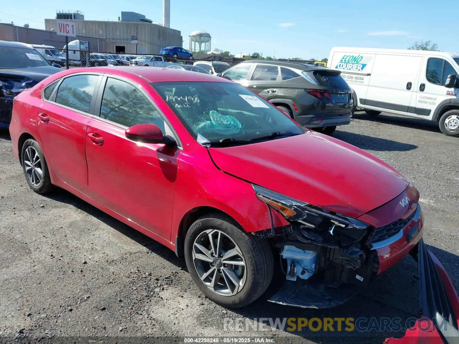 1 Photograph of a damaged car 3KPF24AD7RE753560 KIA FORTE 2024