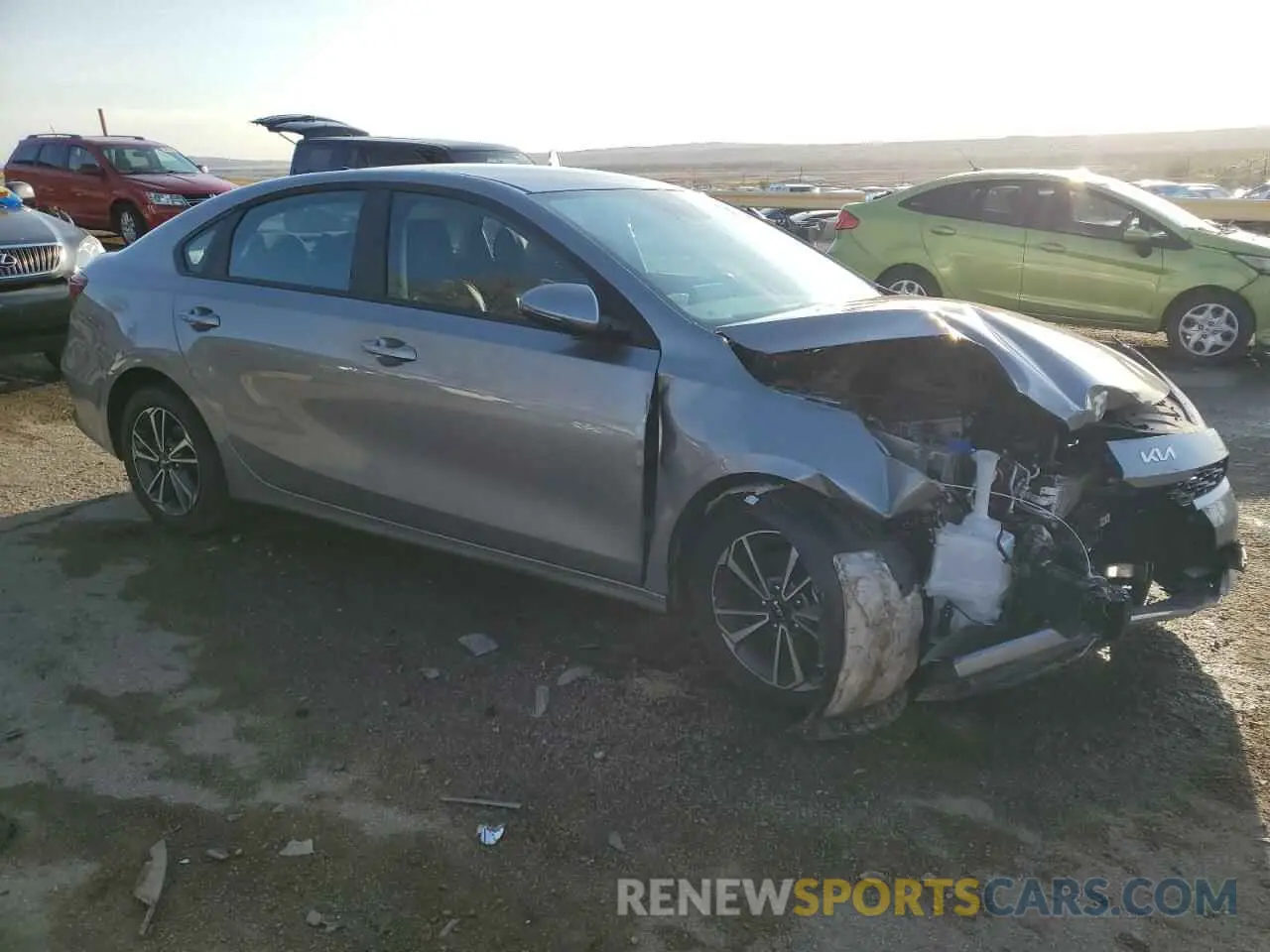 4 Photograph of a damaged car 3KPF24AD7RE816561 KIA FORTE 2024