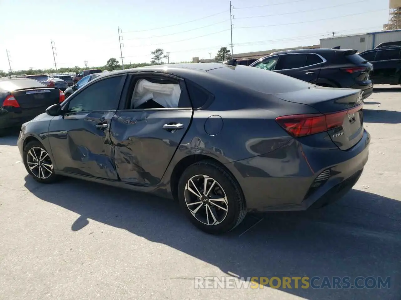 2 Photograph of a damaged car 3KPF24AD7RE829147 KIA FORTE 2024