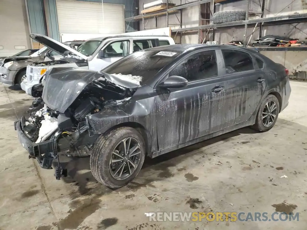 1 Photograph of a damaged car 3KPF24AD8RE730482 KIA FORTE 2024