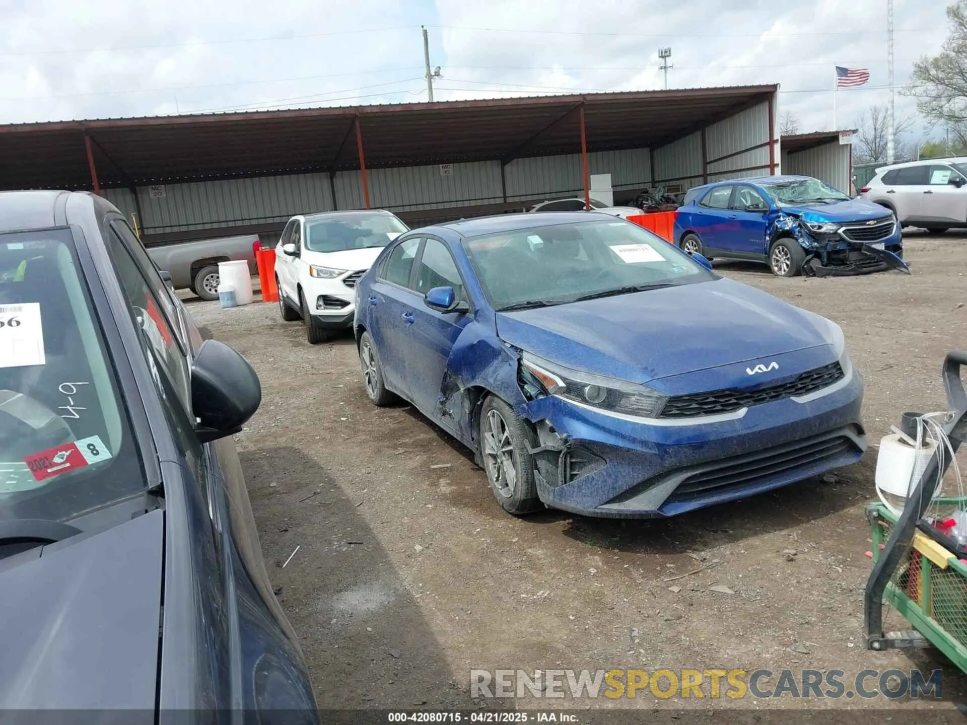 1 Photograph of a damaged car 3KPF24AD8RE735701 KIA FORTE 2024