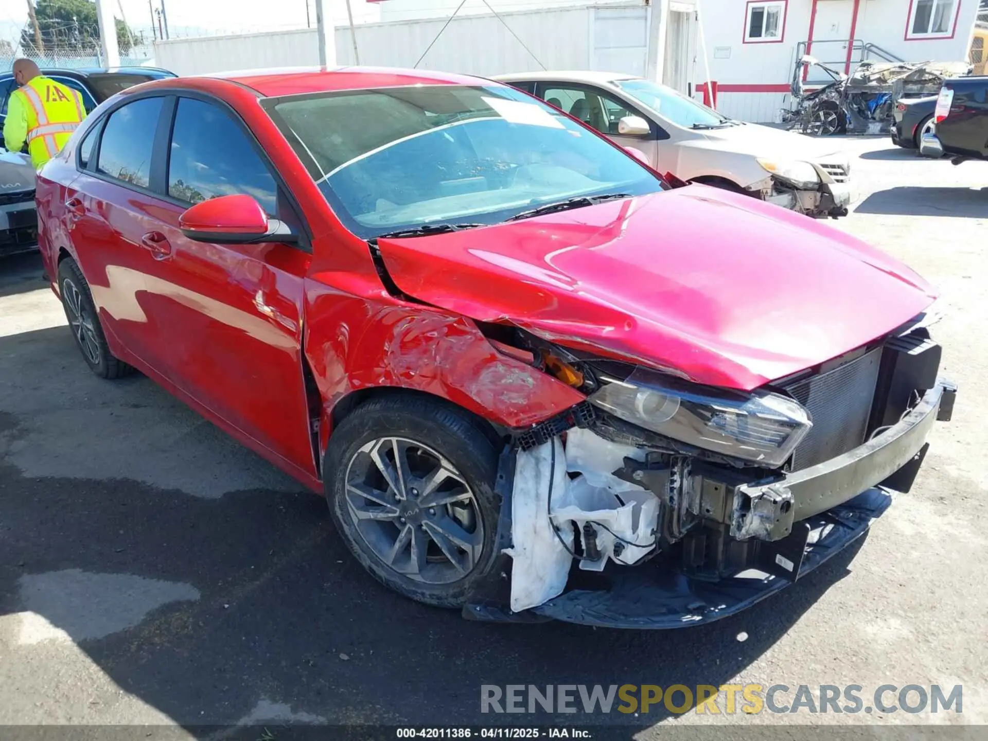 1 Photograph of a damaged car 3KPF24AD8RE793730 KIA FORTE 2024