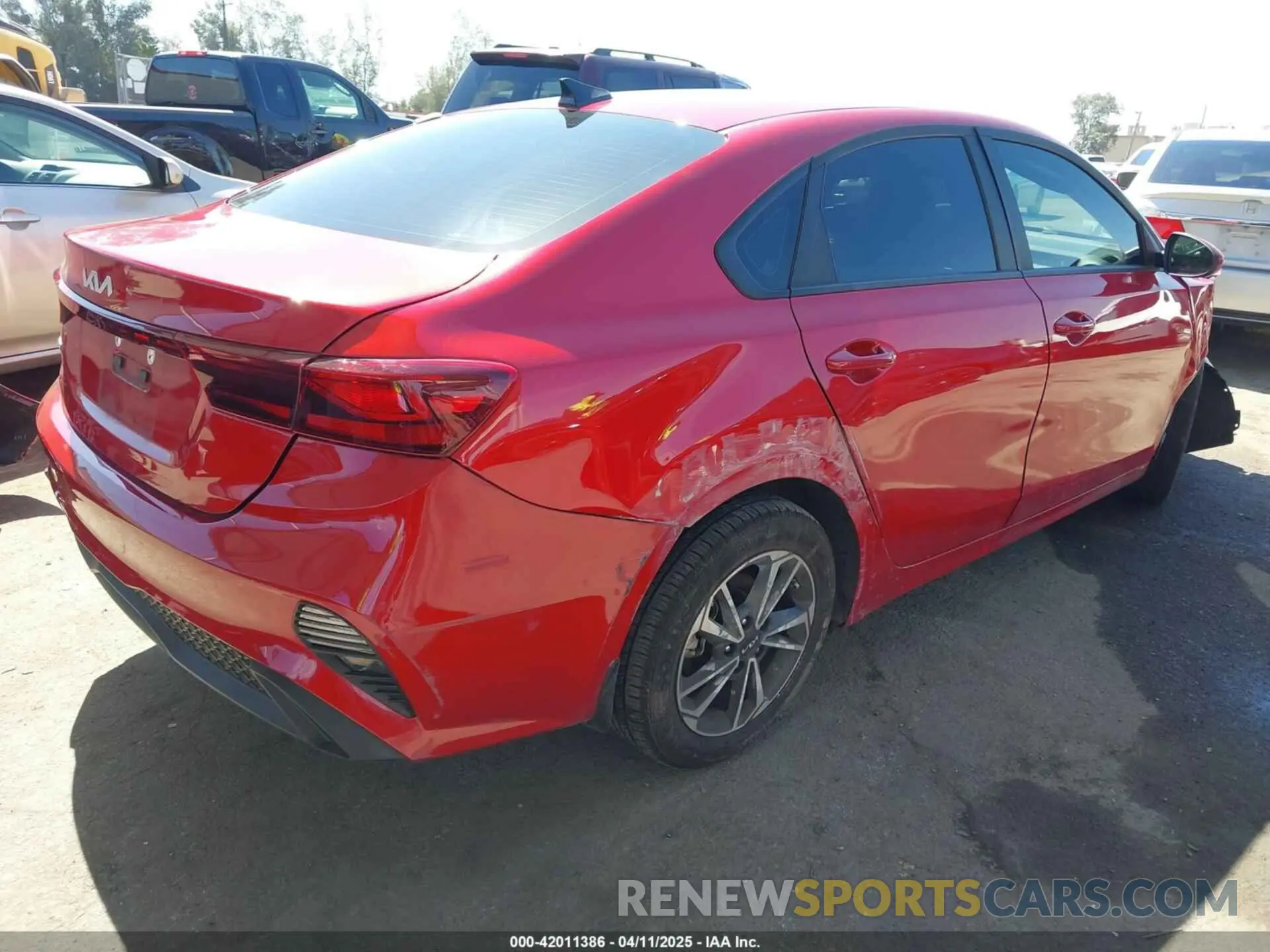 4 Photograph of a damaged car 3KPF24AD8RE793730 KIA FORTE 2024