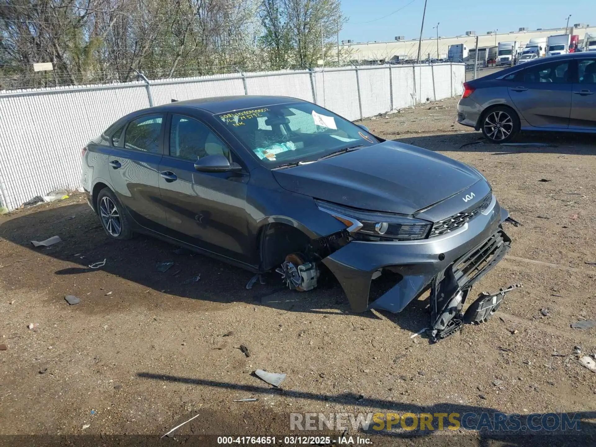 1 Photograph of a damaged car 3KPF24AD8RE793792 KIA FORTE 2024