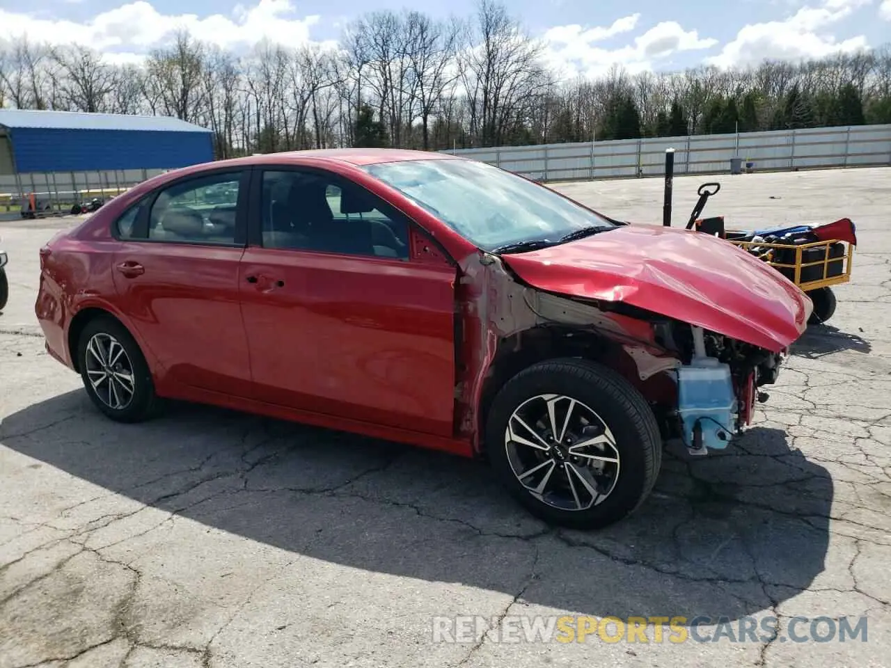 4 Photograph of a damaged car 3KPF24AD8RE838312 KIA FORTE 2024