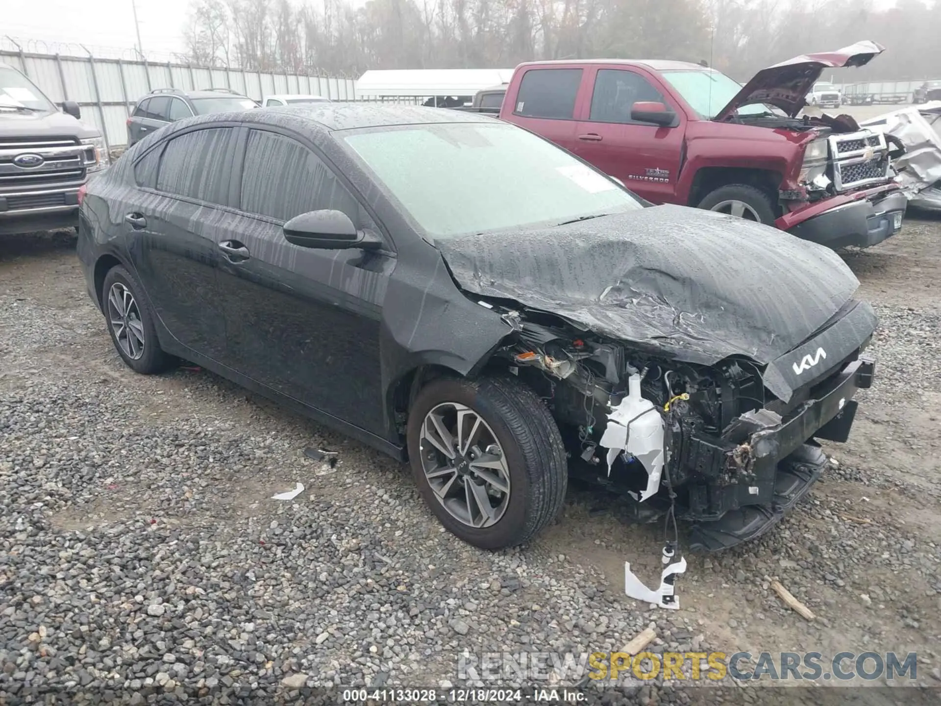 1 Photograph of a damaged car 3KPF24AD9RE748876 KIA FORTE 2024